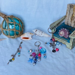Handmade Tropical Keychain