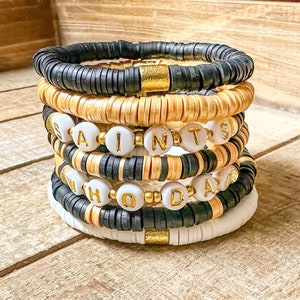 New Orleans Saints Game Day Bracelets