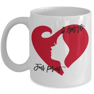 I Am The Four Percent Coffee Mug- Redhead Coffee Mug - Redhead Gift