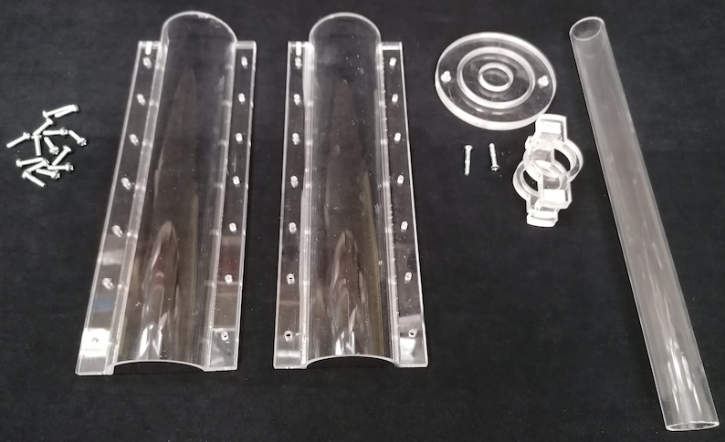 Cylindrical Acrylic Soap loaf mold