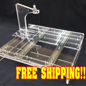 Sliding Table Soap Bar Cutter