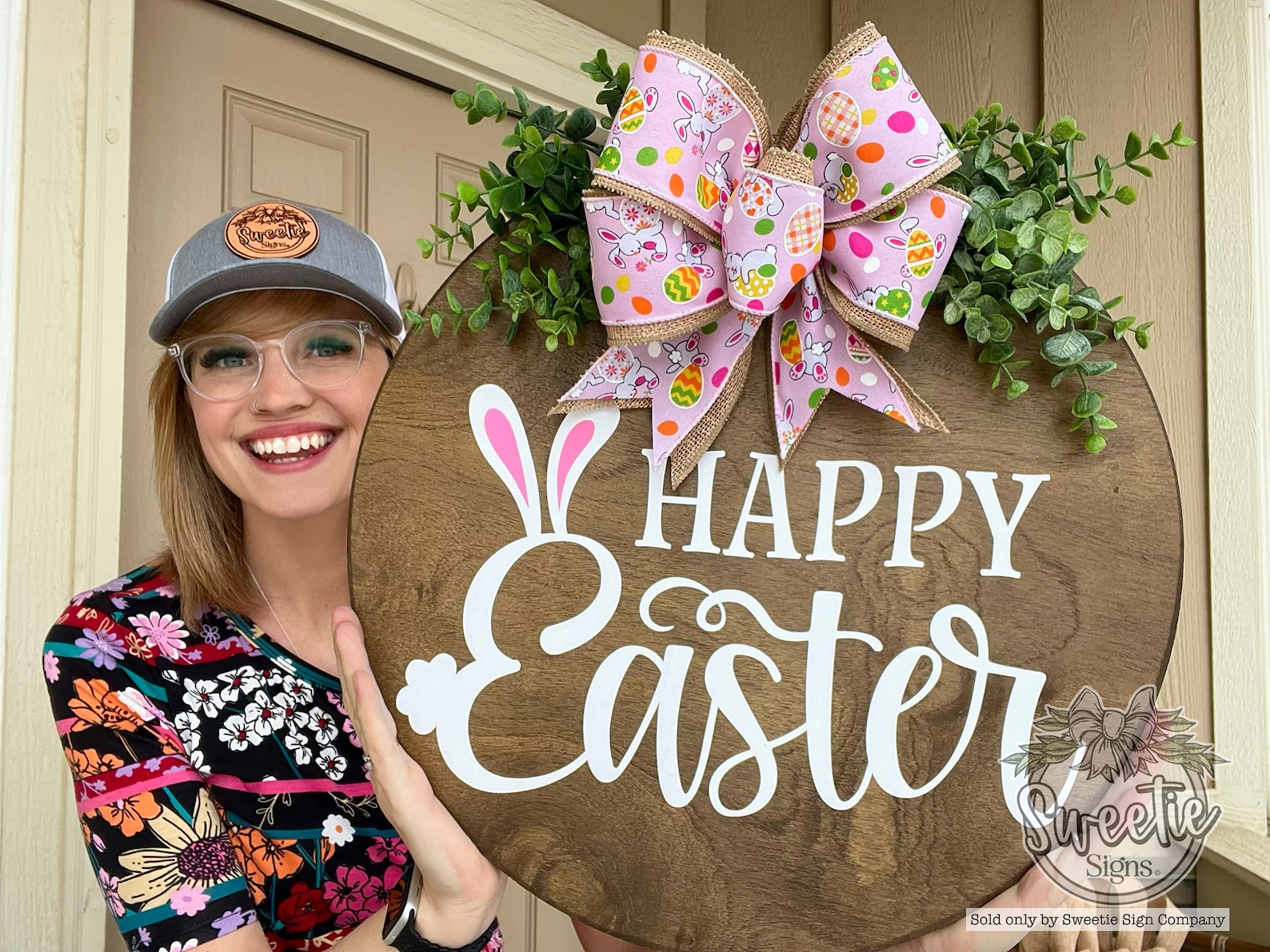 Easter Front Door Decor