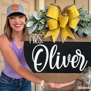 Teacher Door | Teacher Door Sign | Teacher Name | Classroom Sign | Teacher Gift | Teacher Appreciation | Welcome To Our Classroom |Classroom