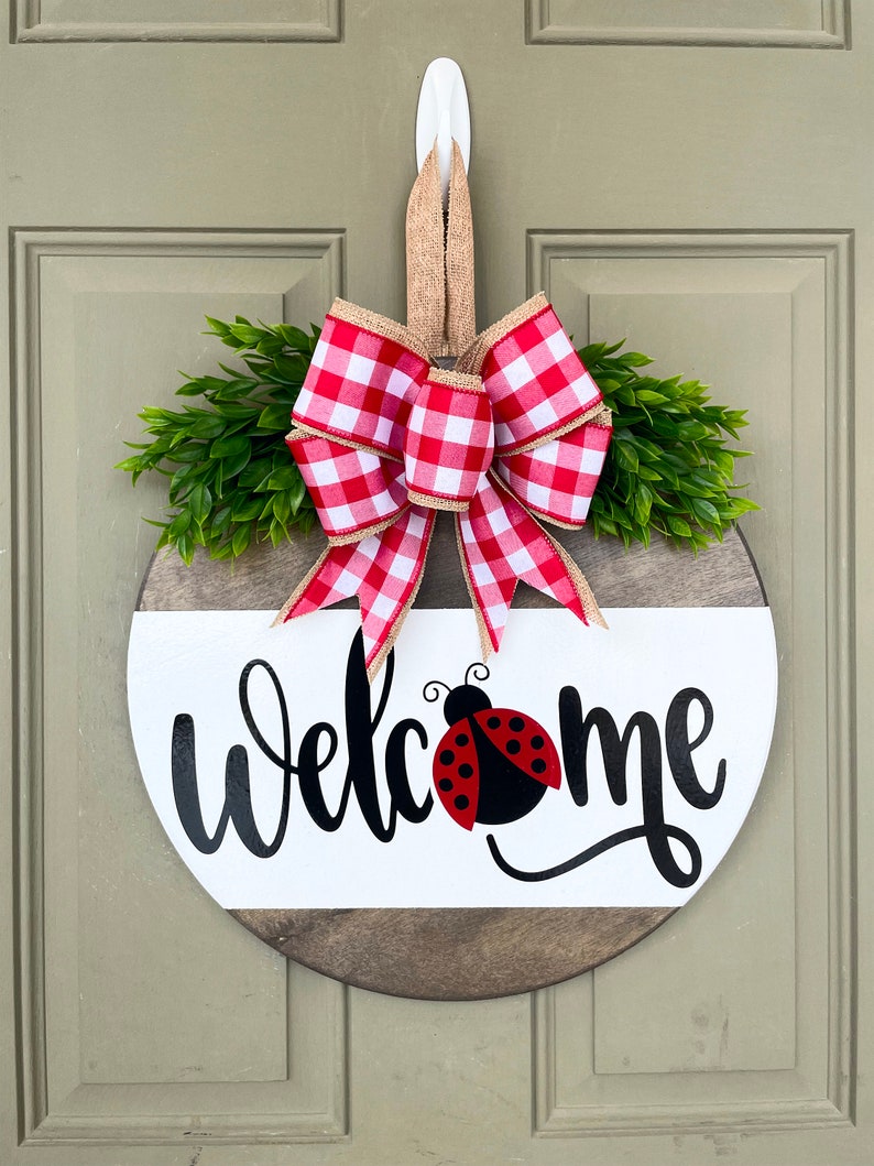 Summer Front Door Decor Summer Wreath Spring Etsy