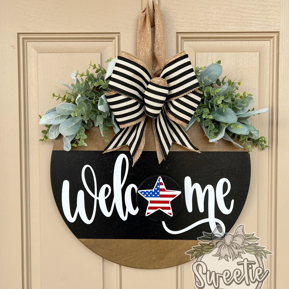 Front Door Decor | Interchangeable Sign | Interchangeable Holidays | Interchangeable Welcome Sign | Year Round Wreath | Door Sign - Etsy