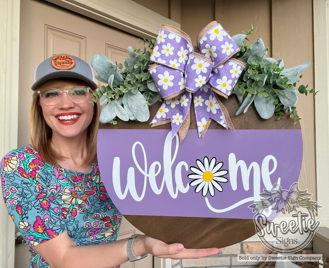 Spring Front Door Decor Hello Spring Wreath Spring Wreath Etsy