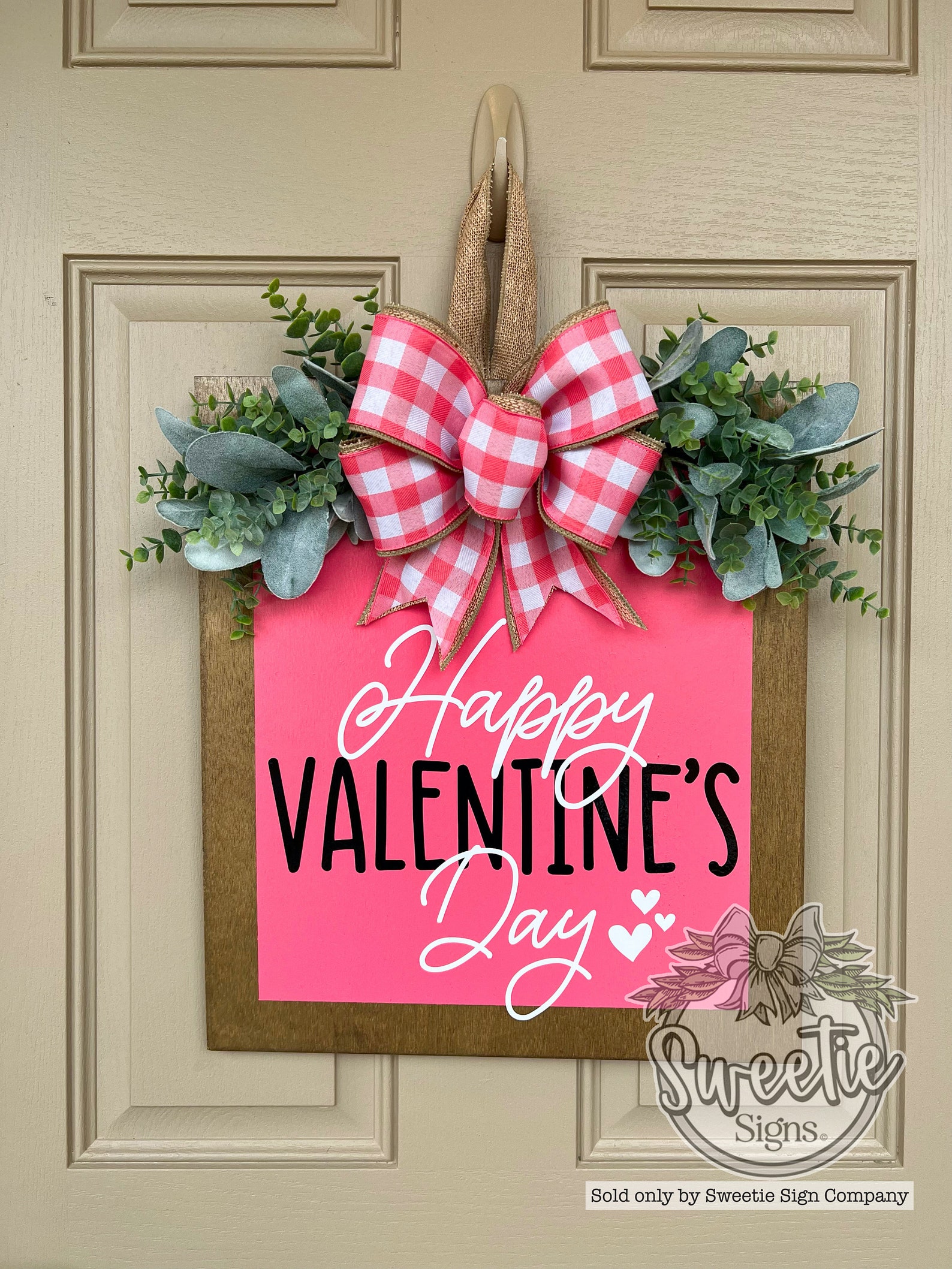 Valentines Front Door Decor