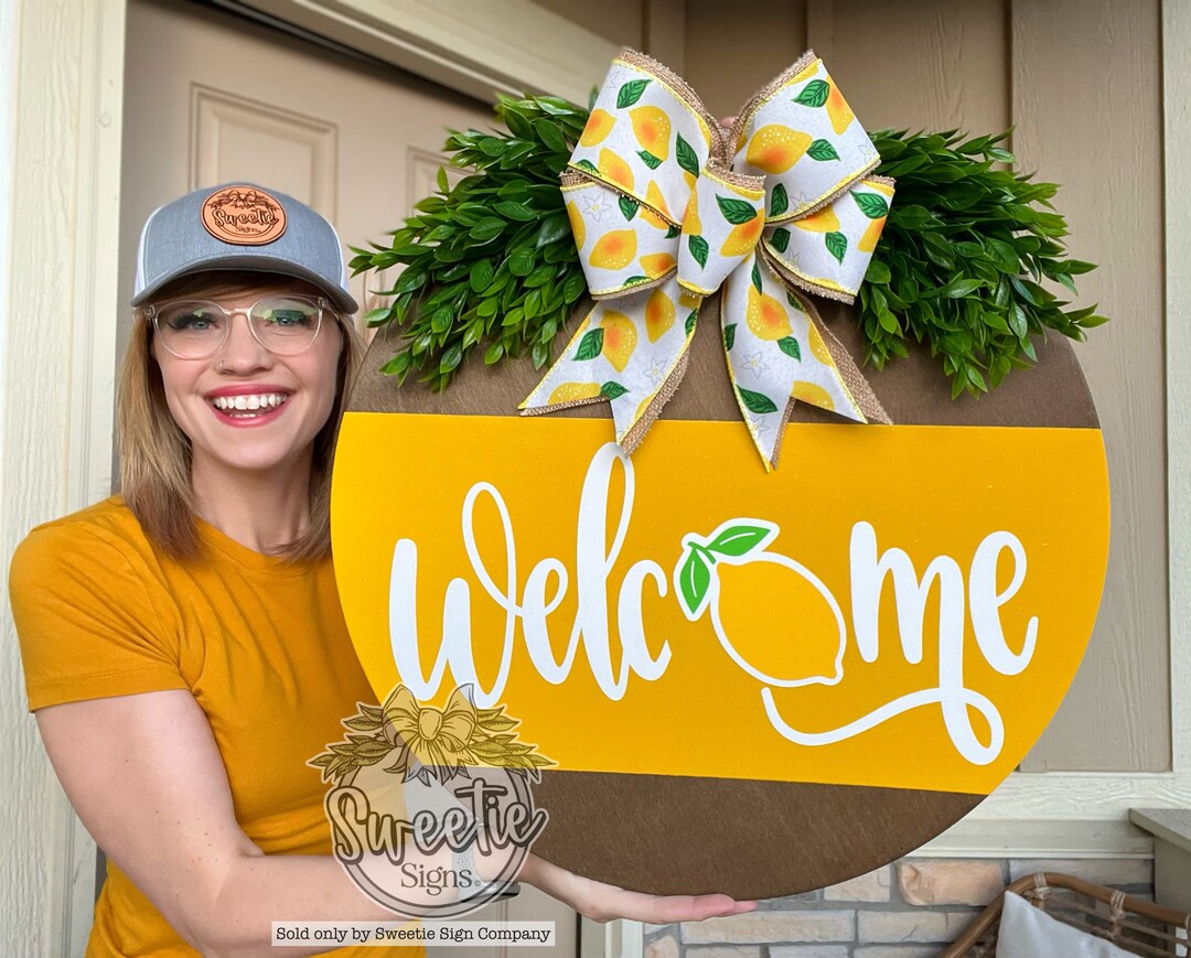 Summer Front Door Decor Summer Wreath Spring Etsy