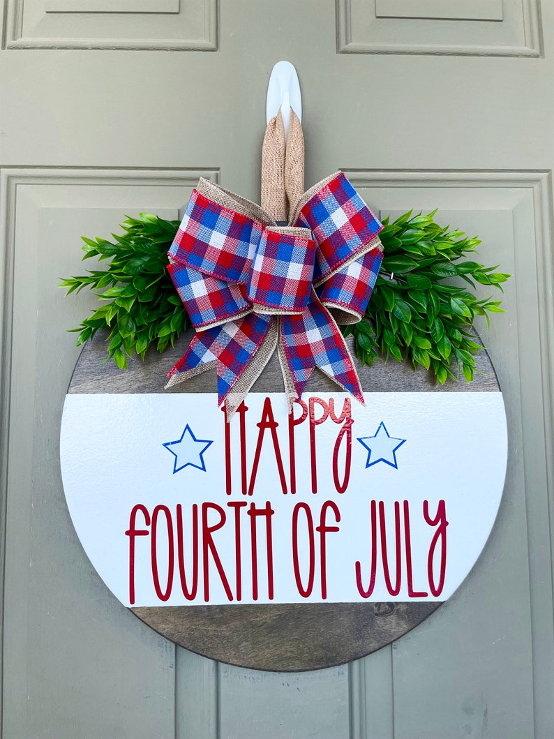 4th of july front door decorations