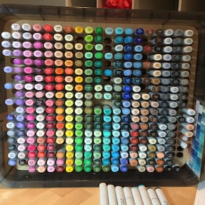 Copic Marker Storage System Holds 380 Sketch/Ciao markers image 5