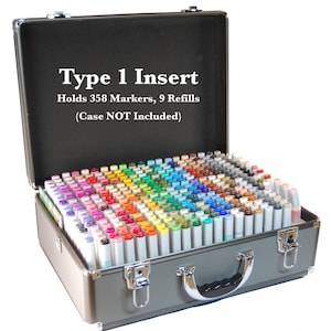 Copic Marker Storage TYPE 1 Organizer for Copic Art Carrying Case (Insert Only)