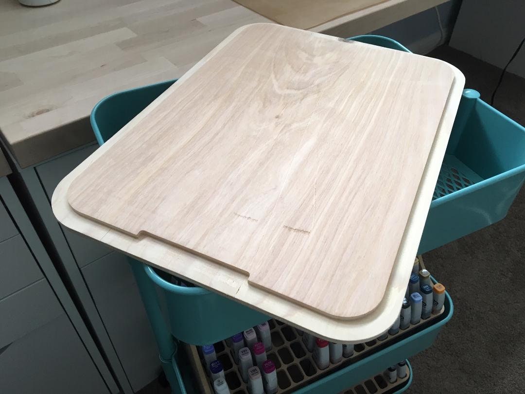New/ IKEA HOGSMA Chopping board, Raskog Cart Top Cutting Board