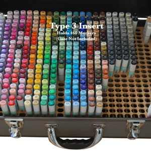 Copic Marker Storage TYPE 1 Organizer for Copic Art Carrying Case insert  Only 