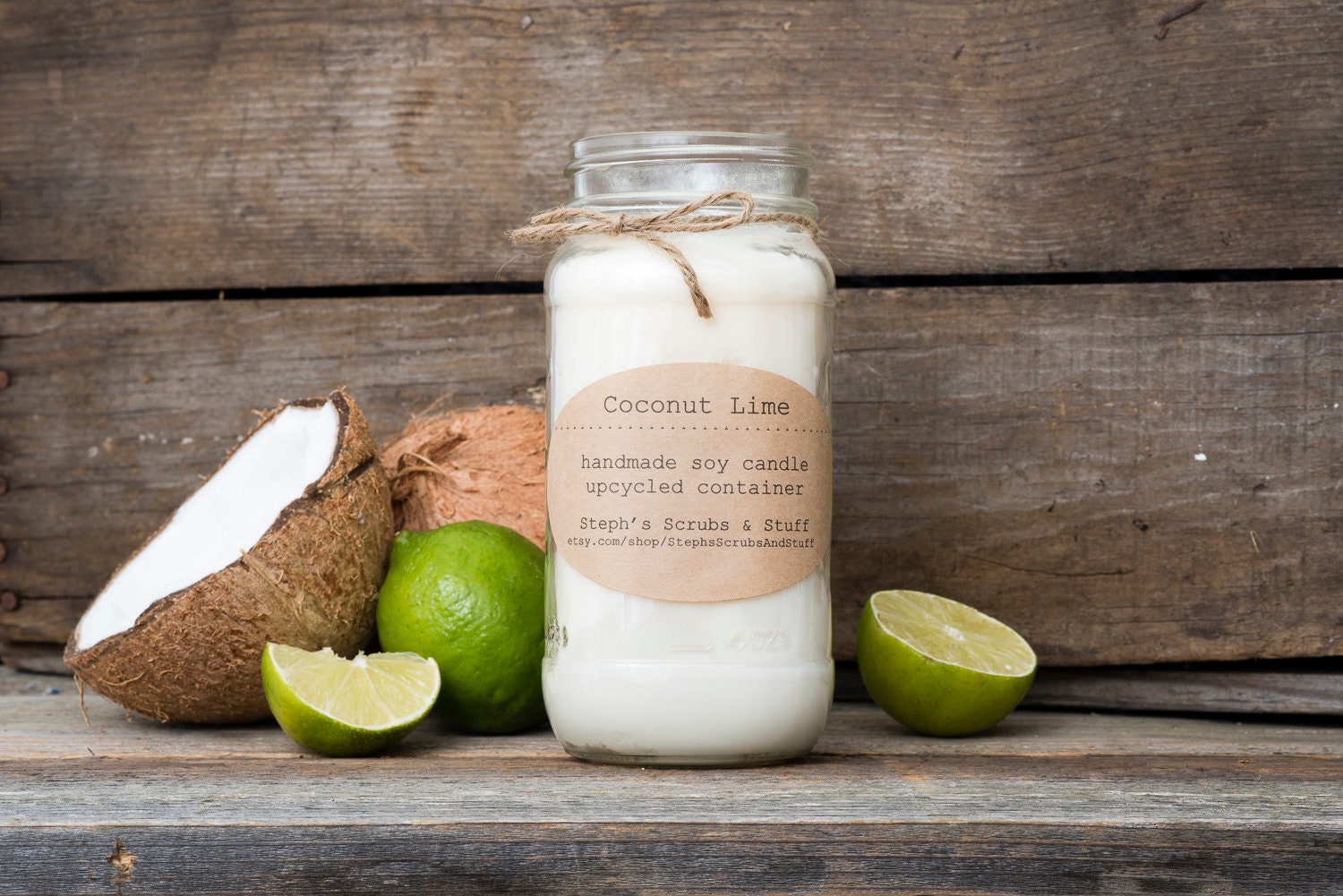 Coconut Lime Soy Candle, Soy Wax Candle, Soy Candle Tin, Coconut Lover Gift, Unique Candle, Scented Soy Candle, Candle Favors