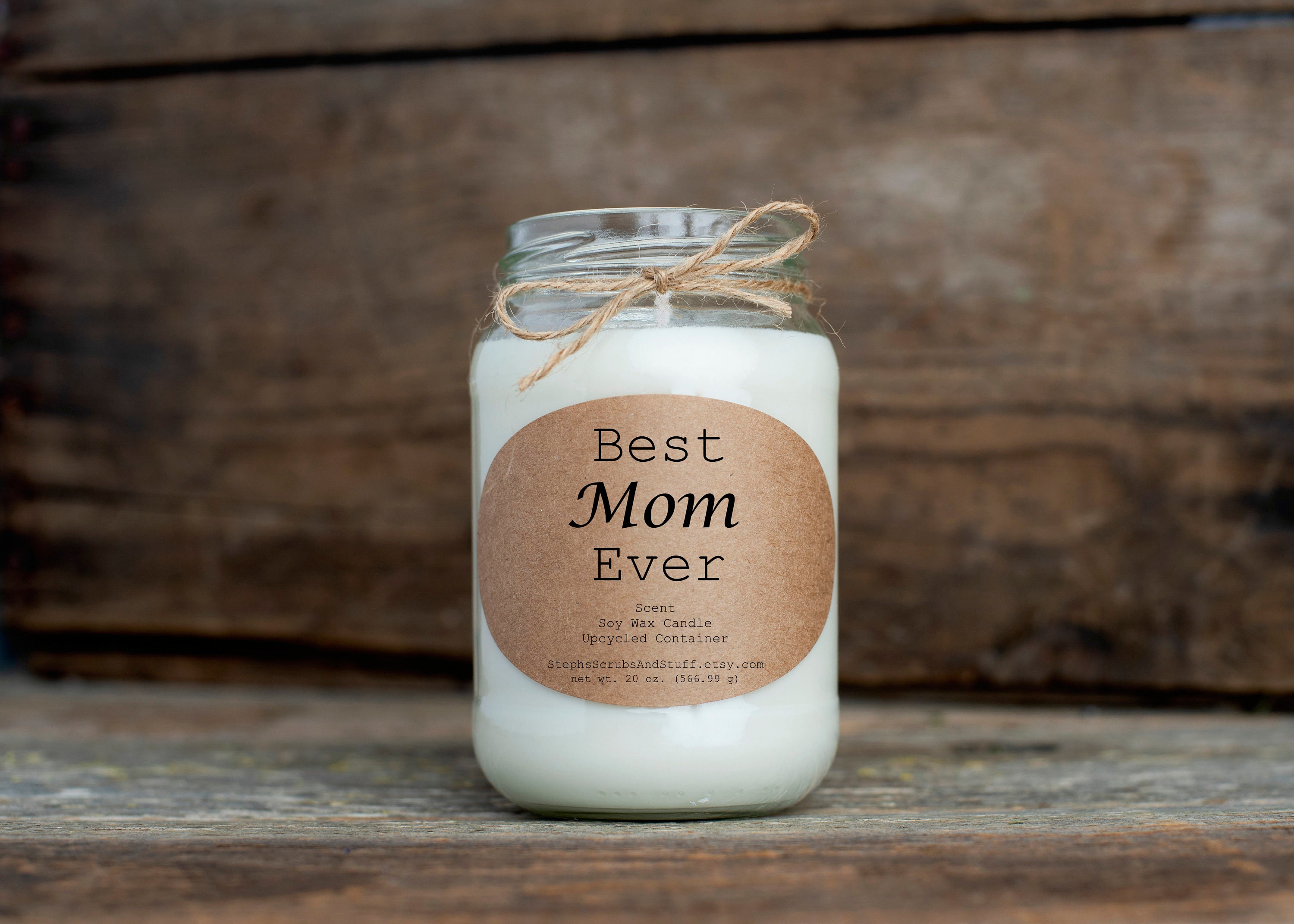 Best Mom Ever Soy Candle Gift, Mother’s Day Gift, Birthday Gift for Mom ...