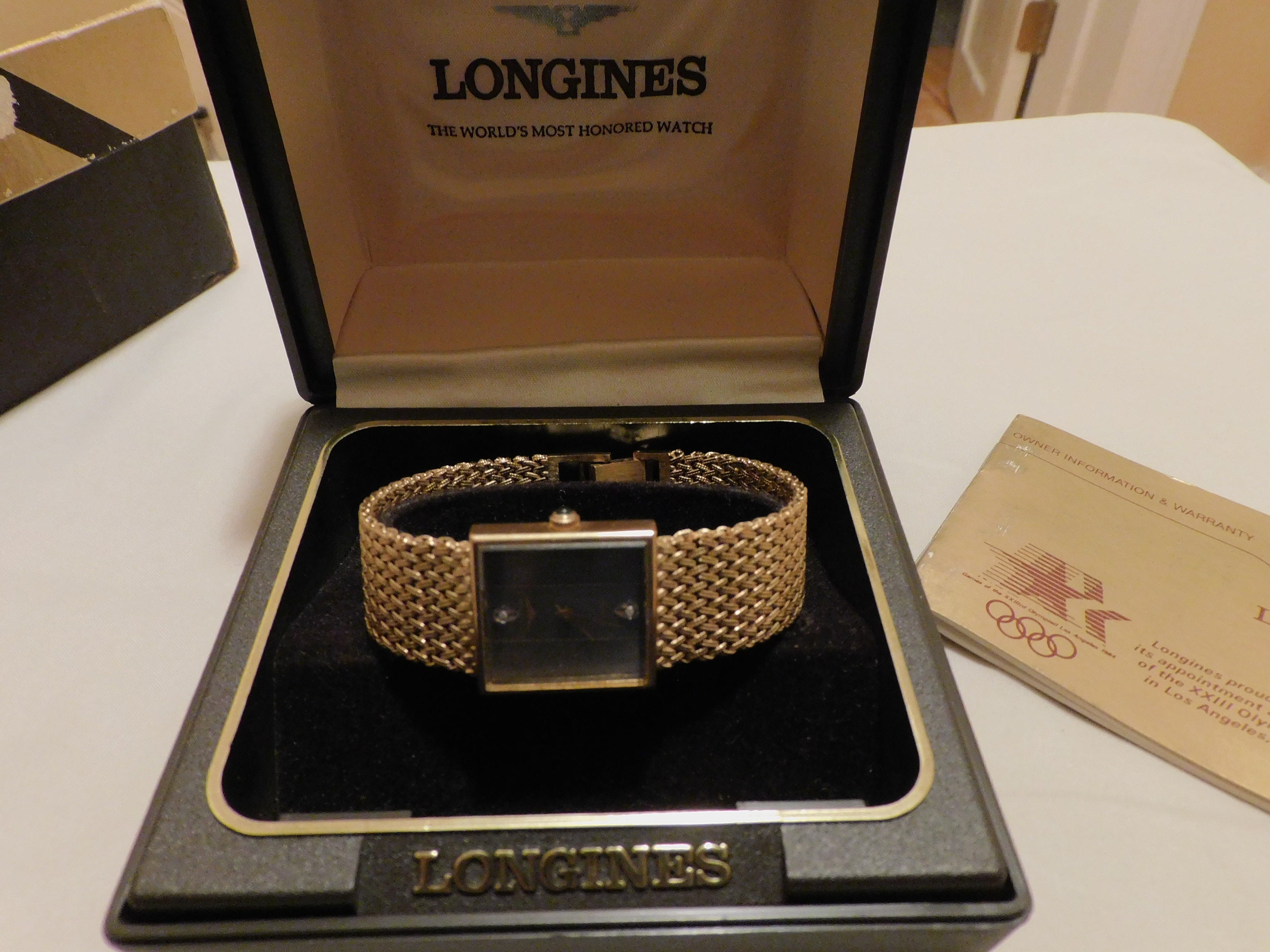 Longines 1984 olympic clearance watch