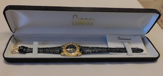 Gift for Her Vintage Gianni Genuine Diamond Genui… - image 2