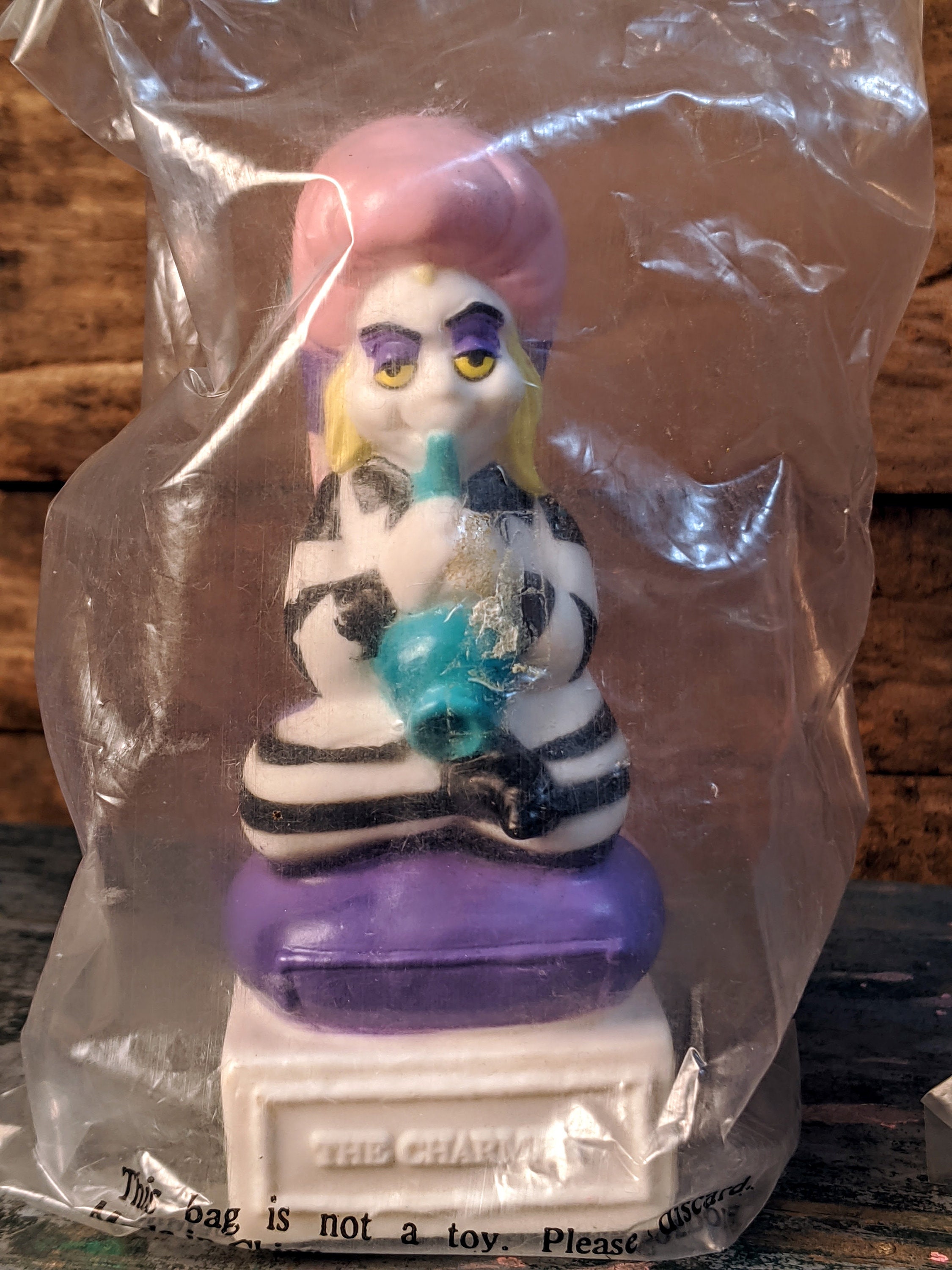 Two Beetlejuice Collectible Burger King Reservable Toys / the Etsy