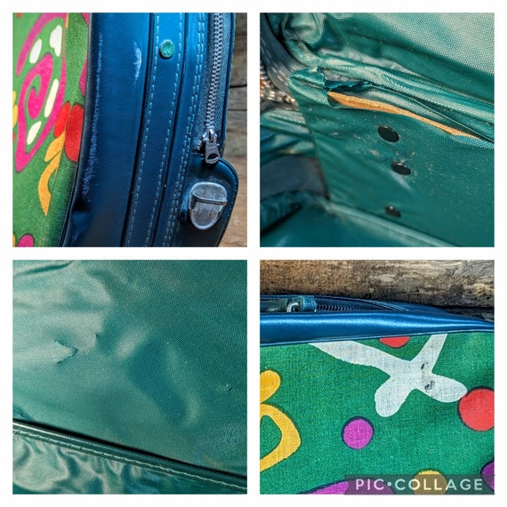 Retro MidCentury Carry On Suitcase / Made in Japan /… Gem