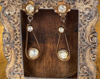 Vintage Sterling Drop Earrings
