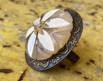Vintage Adjustable Ring Assemby