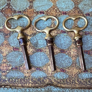 Clés de porte vintage
