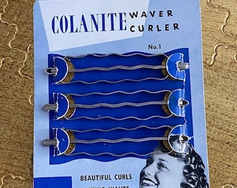 New Old Stock Colanite Hair Wavers Made in the USA