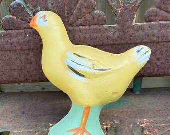 Funky Chalkware Bird