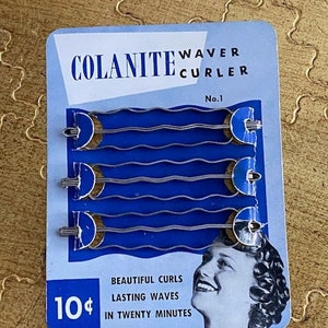New Old Stock Colanite Hair Wavers Made in the USA