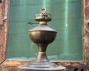 Large Vintage Oil Lamp Base