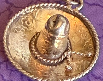 Vintage Estate Mexican Silver Charm
