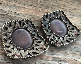 Vintage Shoe Buckle Clips
