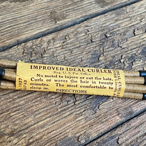 Vintage Improved Ideal Curlers (6)