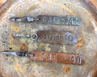 Vintage Metal Tags