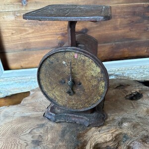 Vintage Rusty Scale - Etsy