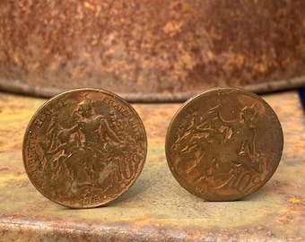Vintage Coin Cufflinks
