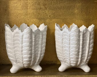 Coalport Bone China “COUNTRYWARE” Three Footed Celery Bowl. Made In England Set of Two