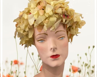Very Vintage Floral Hat