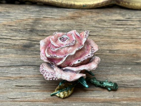 Trinket Floral Container View 4