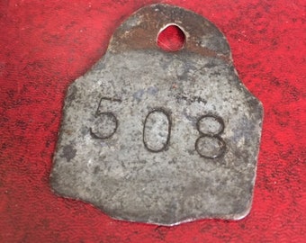 Vintage Metal Tags (choose 1)