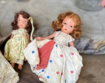 Vintage 1940's Storybook Dolls (2)