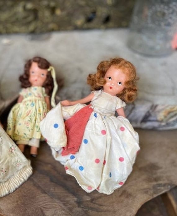 Vintage 1940's Storybook Dolls (2) - Etsy