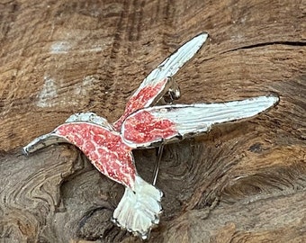 Vintage Hummingbird Pin Brooch