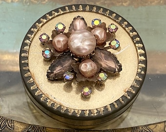 Vintage Decorated Mini Tin
