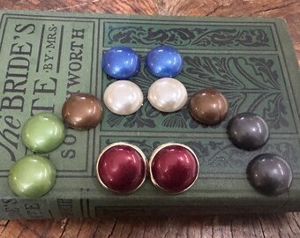Vintage Coro Interchangeable Clip Earrings Set