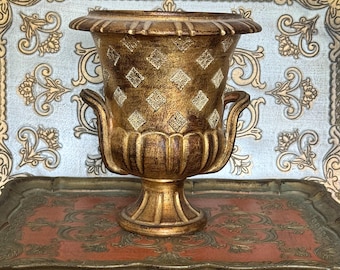 Vintage Florentine Vase or Pot