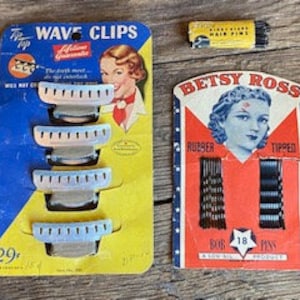 Vintage Tip Top Wave Clips & More