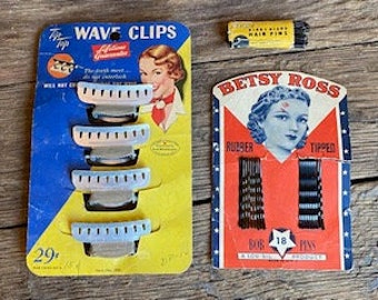 Vintage Tip Top Wave Clips & More