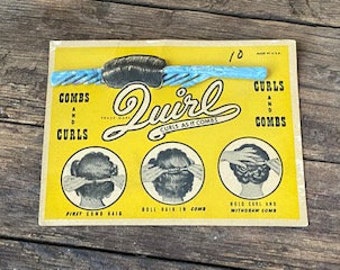 Vintage Curl Comb New Old Stock