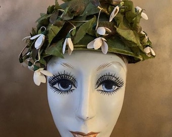 Vintage Greenery Hat